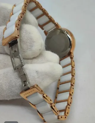 Reloj Viceroy Mujer Cerámica Blanco-Oro