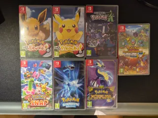 Copertine Originali Pokémon per Nintendo Switch