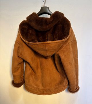 Giacca Shearling Donna Shearling Marrone