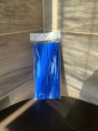 Fundas de radios para moto azul