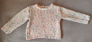 Jersey de punto infantil multicolor
