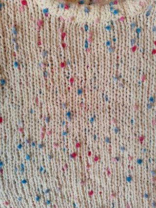 Jersey de punto infantil multicolor