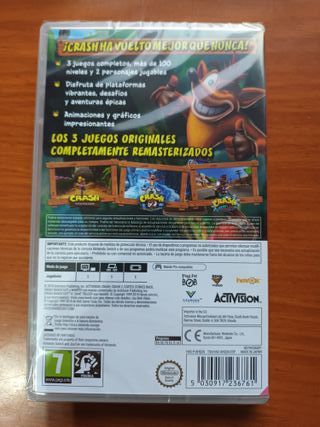 Crash Bandicoot N. Sane Trilogy Switch