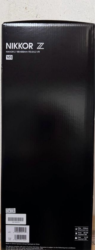 Obiettivo Nikon Nikkor Z 180-600mm