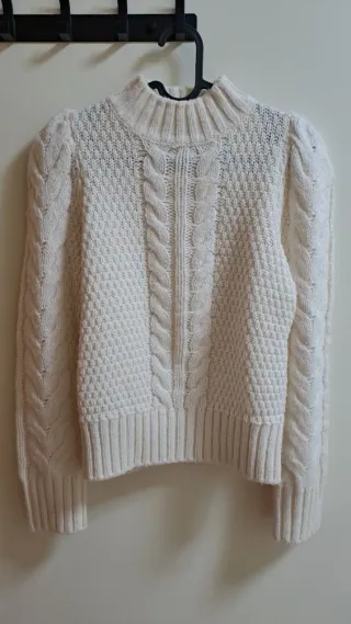 Jersey Mango Punto Trenzado