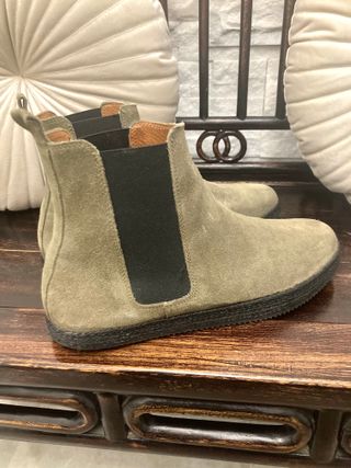 Botines Chelsea Verde Oliva