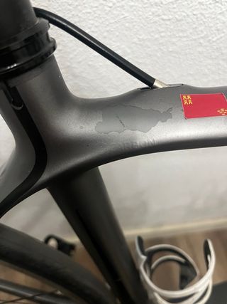 Bicicleta de carretera de carbono