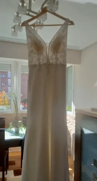 Vestido de Novia Rosa Clará Blanco