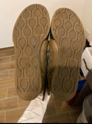 Gucci High-Top Marrón/Beige