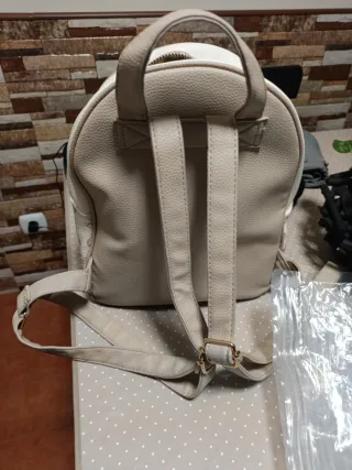 Mochila Disney Mickey Mouse Beige