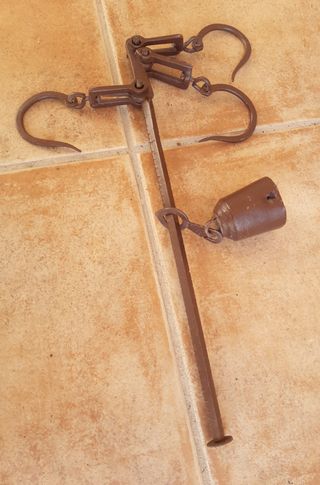 Antigua Romana vintage Preciosa decoracion En mano