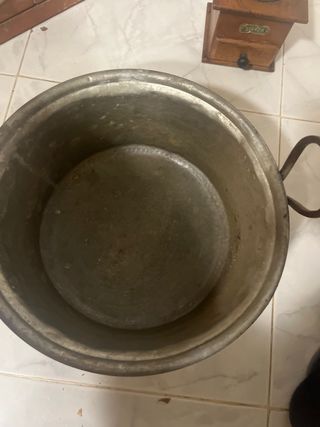 Pentola in rame anni '50