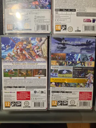 Carátulas Originales Nintendo Switch