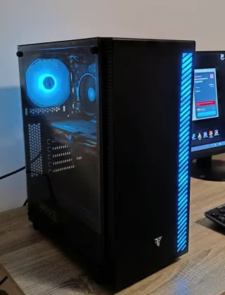 Ordenador Gaming RTX 4060 cpu Ryzen 5600XT