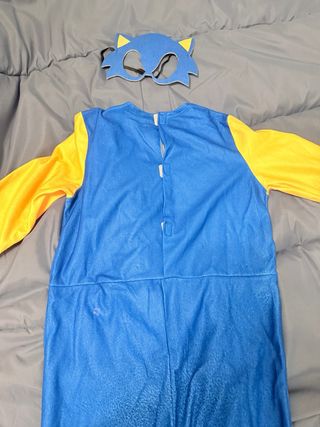 Disfraz Sonic Talla 10-12 años