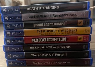 Lote 9 Juegos PS4/PS5
