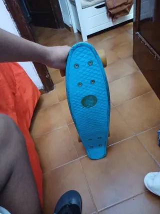 Skate azul para niños