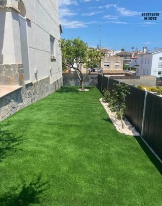 Césped artificial reciclado