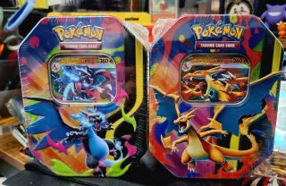 Lata Pokémon Mega Charizard X & Y en Ingles