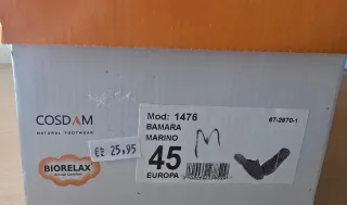 Zapatillas Biorelax Azul Talla 45