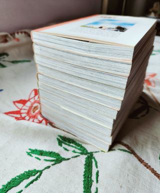 Reloj de arena. Completa 1 a 10. Panini.