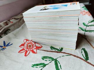 Reloj de arena. Completa 1 a 10. Panini.