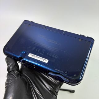 new Nintendo 3DS XL Blu con accessori