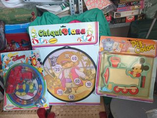 DOS ANTIGUAS DIANAS + PIZARRA MIDENA AÑOS 80