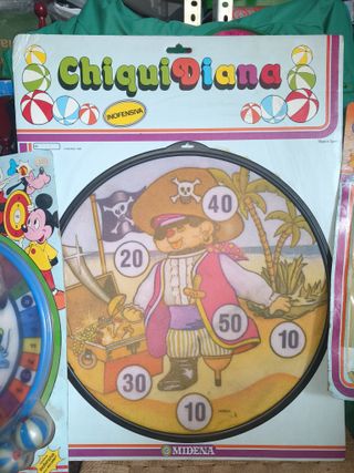 DOS ANTIGUAS DIANAS + PIZARRA MIDENA AÑOS 80