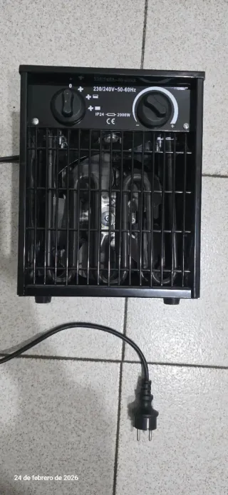 Calefactor Industrial IFH01-20B 2000W