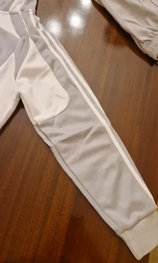 Tuta Adidas Real Madrid grigia L