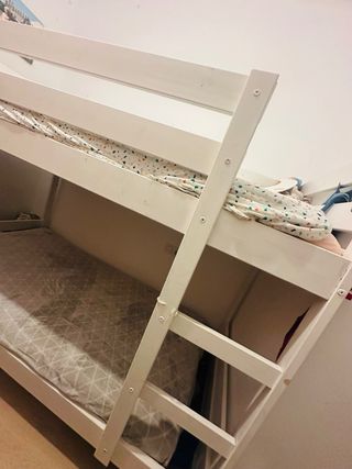 Litera infantil blanca