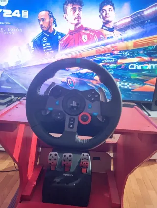 Volante Logitech G29 + PS4 + Simulador Casero