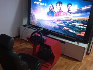 Volante Logitech G29 + PS4 + Simulador Casero