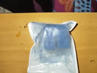 Tiza de billar azul