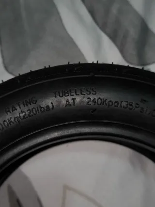 Neumático TUBELESS Patinete PARA XIAOMI Y OTROS