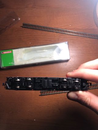 Tren Maqueta Escala N Rojo DB