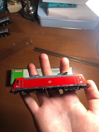 Tren Maqueta Escala N Rojo DB