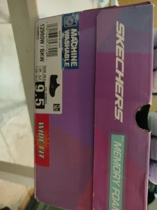 Zapatillas Skechers Mujer Talla 39.5 Wide Fit