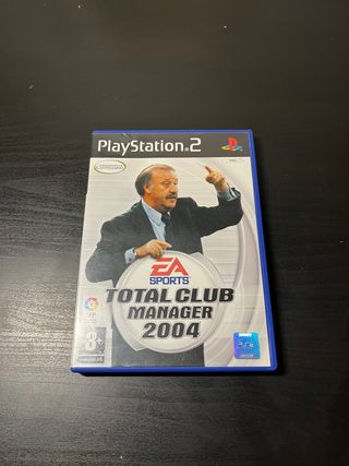 Total Club Manager 2004 PS2 EA Sports