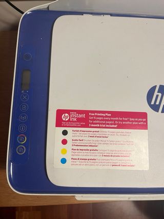 Impresora HP DeskJet 2630 Blanca y Azul