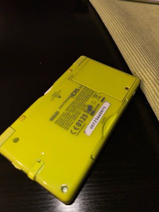 Nintendo DS Lite verde/amarillo