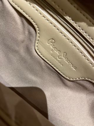 Mochila Pepe Jeans Beige con Monedero