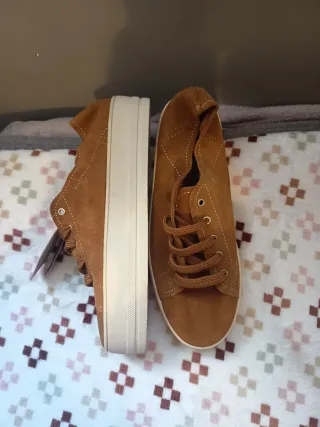 Zapatillas Stradivarius Antelina Marrón Talla 39