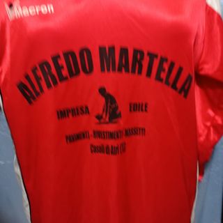 Maglia Macron Rossa Manica Lunga