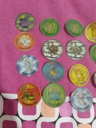 Tazos Pokémon Holográficos
