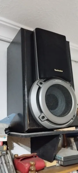 Equipo de sonido Technics plata