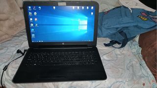 Portátil HP Negro y Azul