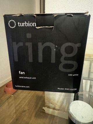 Extractor Turbionaire RING 100SW Blanco