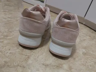 Zapatillas casual mujer rosa